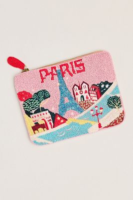 Daniella Manini Beaded City Pouch