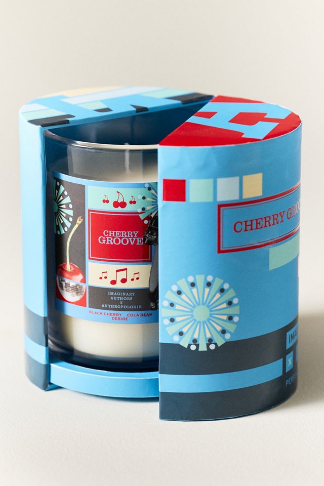 Imaginary Authors x Anthropologie Fruity Cherry Groove Glaskerze #1