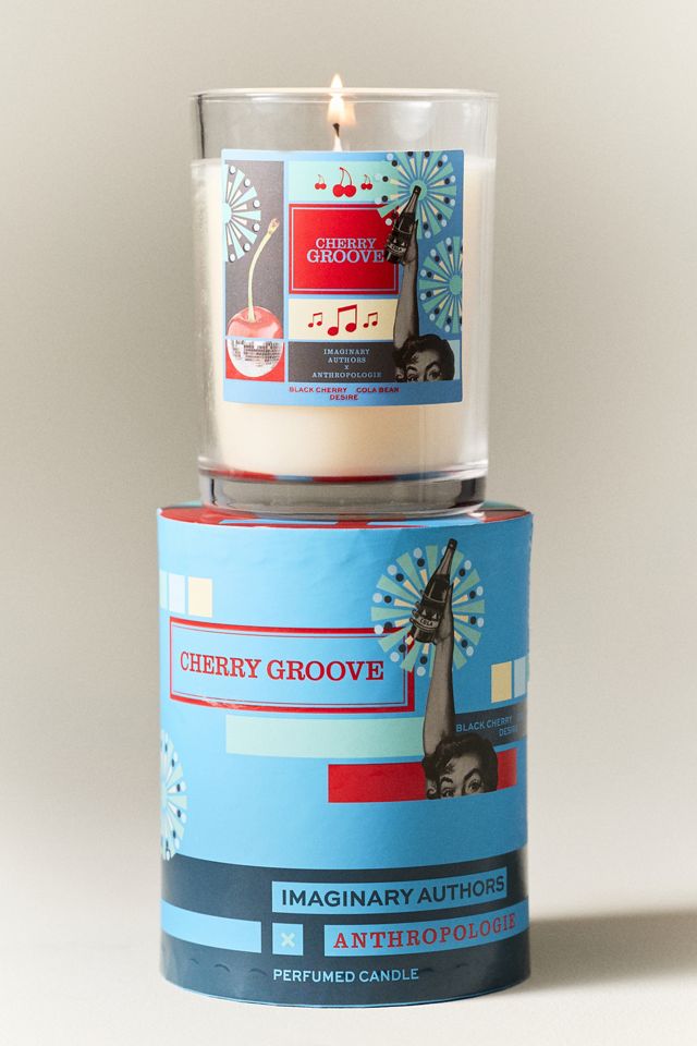 Imaginary Authors x Anthropologie Fruity Cherry Groove Glaskerze #2