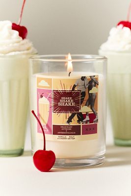 Imaginary Authors x Anthropologie Spin Me Round Glass Candle