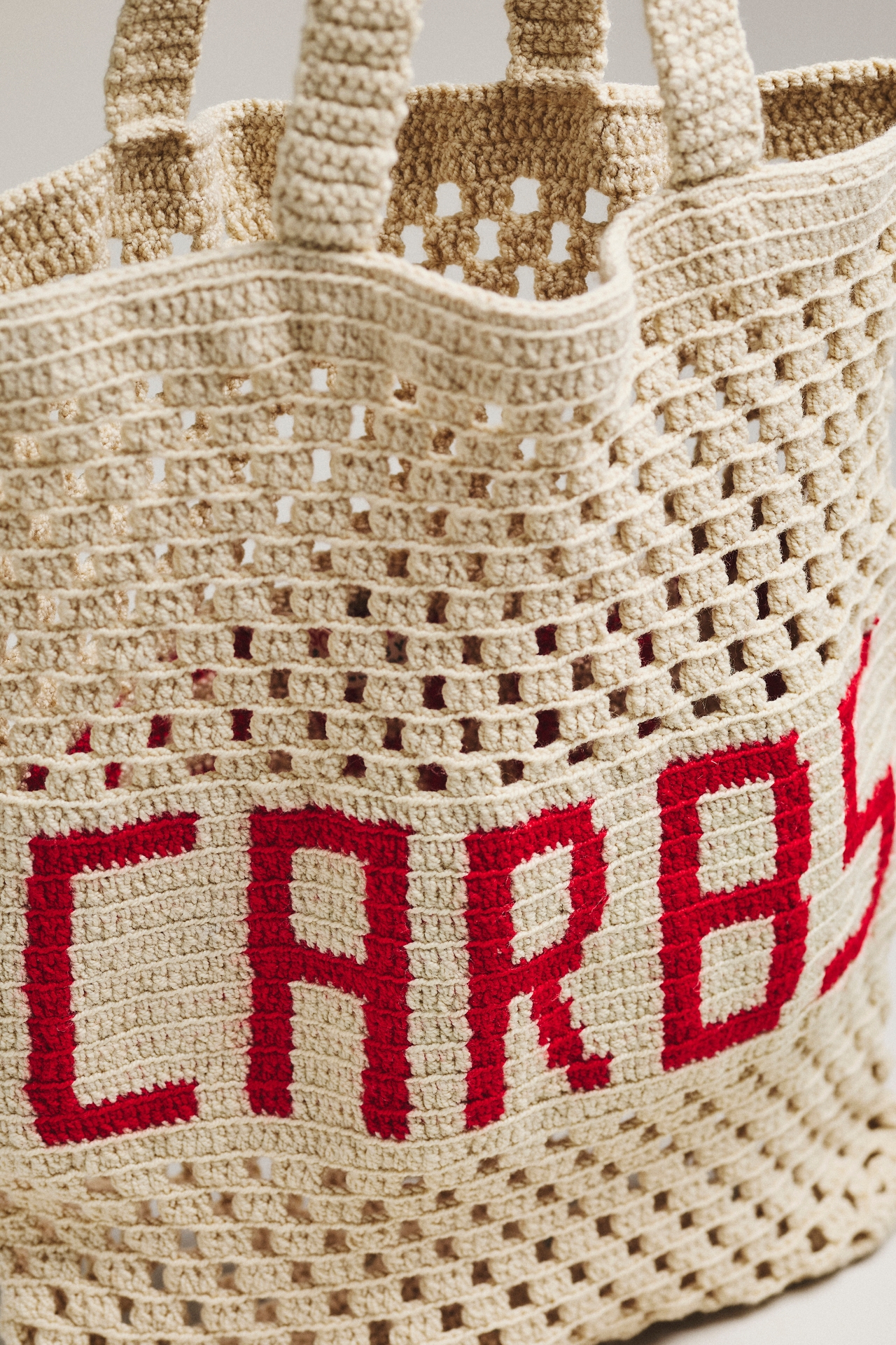 Soraya Hennessy Market Crochet Mesh Tote