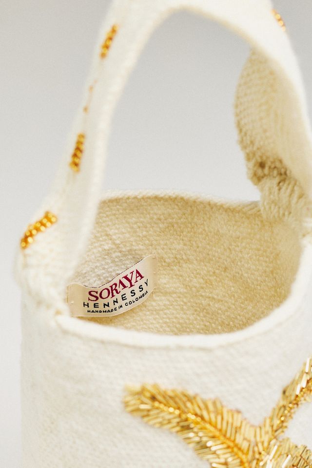 Soraya Hennessy Palma Wool Bucket Bag | Anthropologie