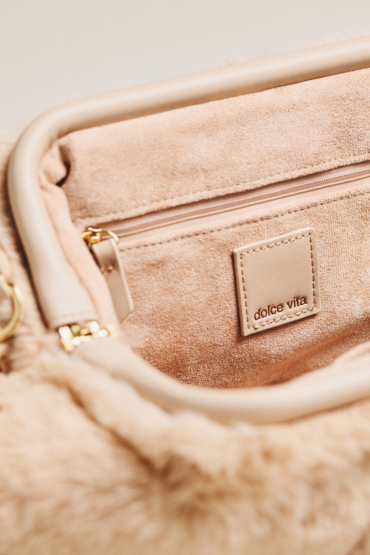 Dolce Vita Ramona Faux Fur Clutch