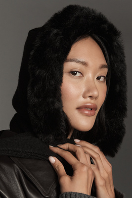 By Anthropologie Faux Fur Trim Bonnet product page