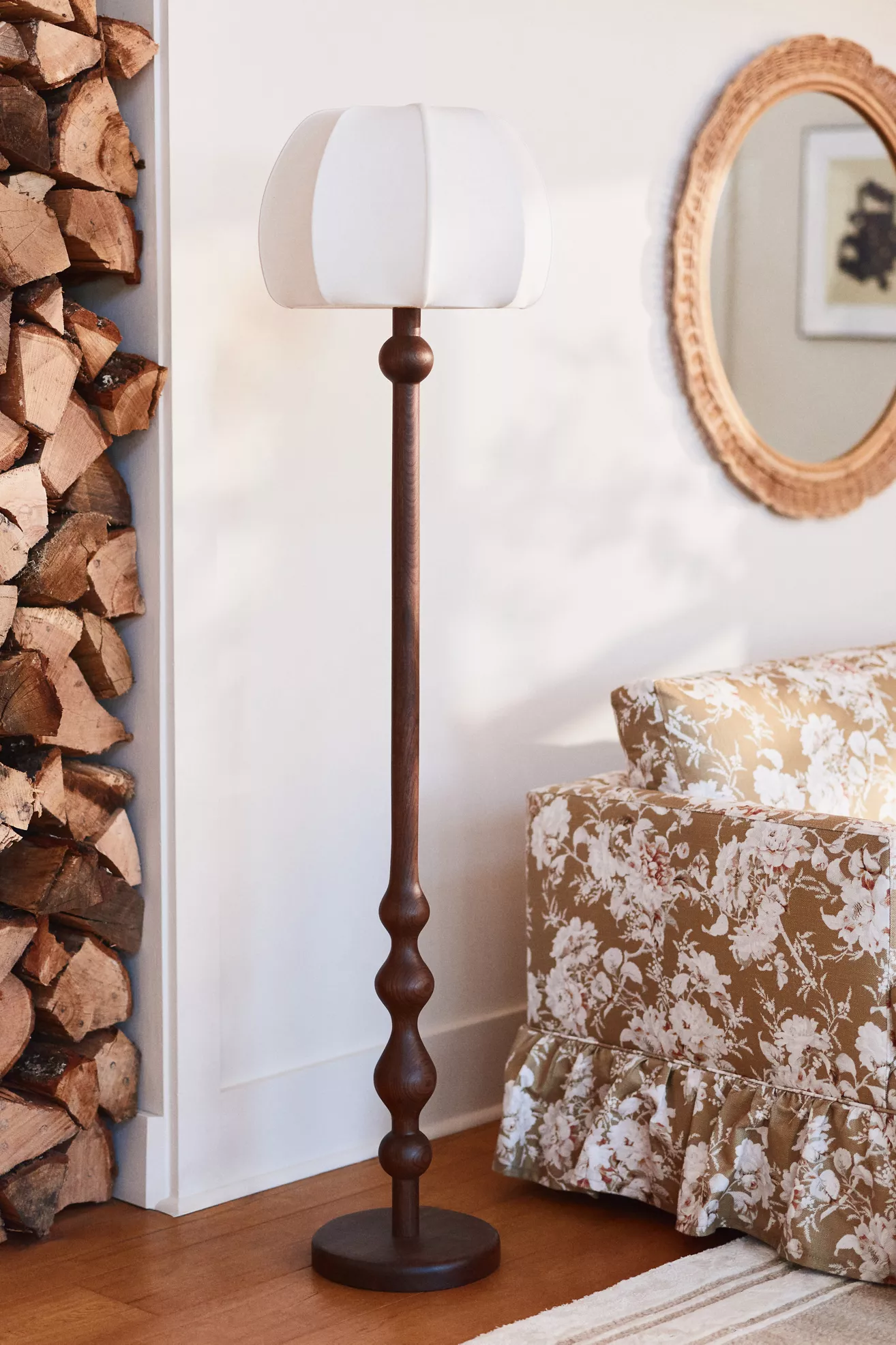 LALA Reimagined Wood Floor Lamp