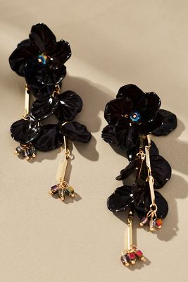Floral Drop Earrings