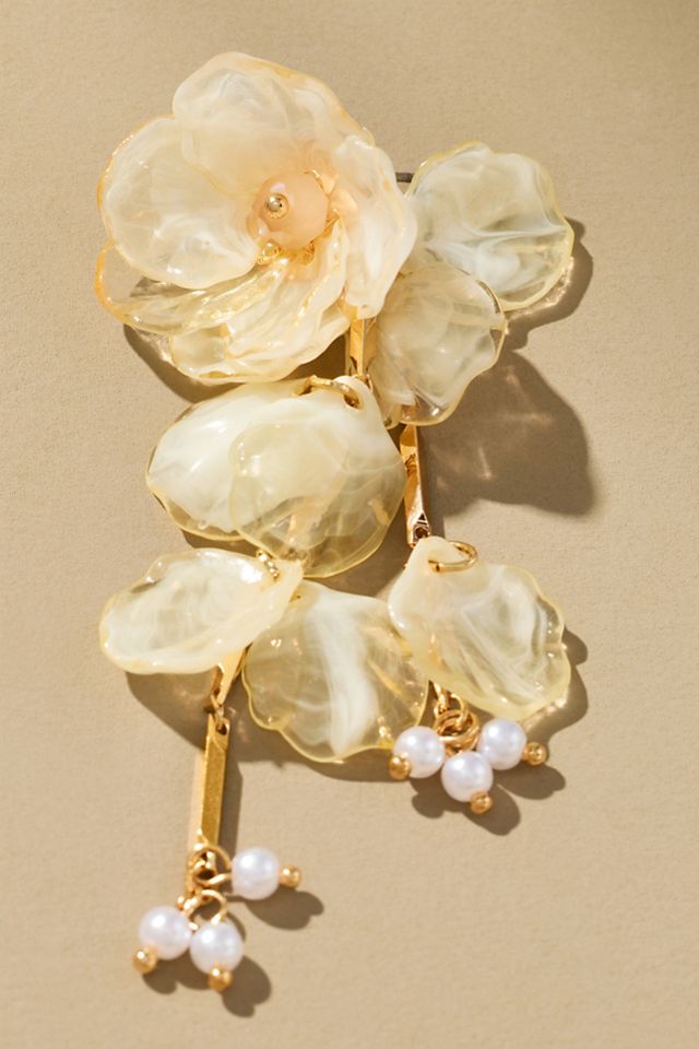 Floral Drop Earrings