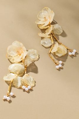 Floral Drop Earrings