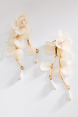 Floral Drop Earrings