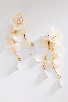 Floral Drop Earrings