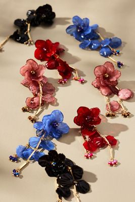 Floral Drop Earrings