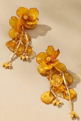 Floral Drop Earrings