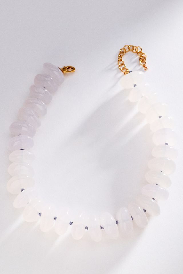By Anthropologie Bowie Necklace, Large Beads #1