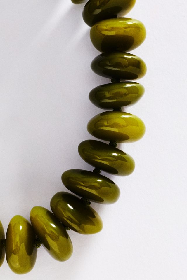 By Anthropologie Bowie Necklace, Large Beads #3