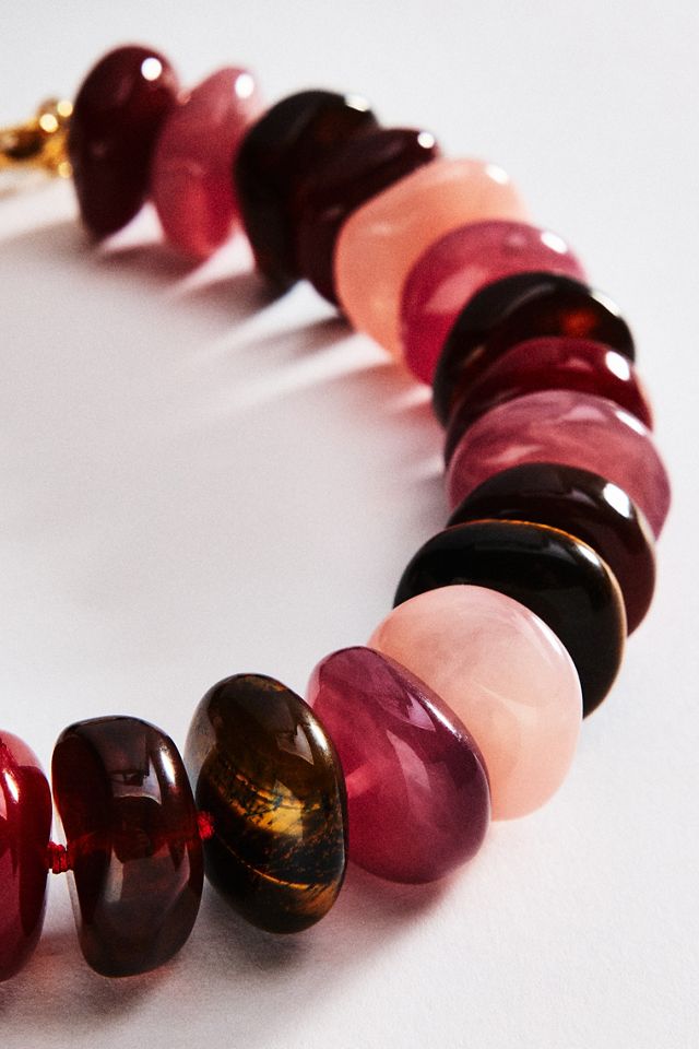 By Anthropologie Bowie Necklace, Large Beads #2
