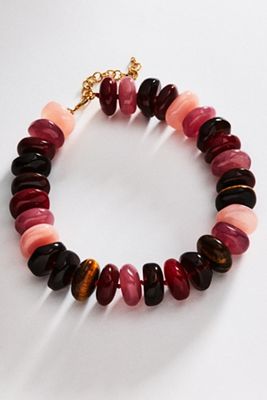 By Anthropologie Bowie Necklace, Large Beads
