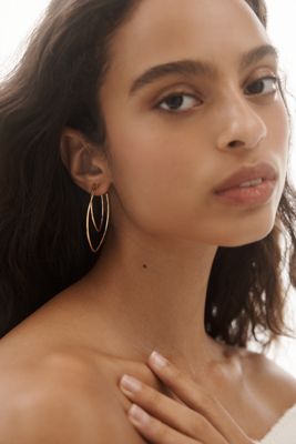 Graduated Hoop Earrings, Set of 3