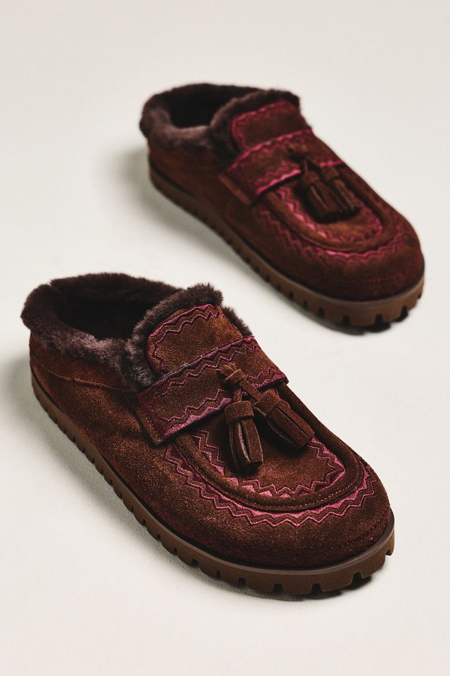 Bibi Lou Moc Contrast Tassel Flats #2