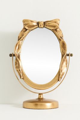 Bow Tabletop Vanity Mirror