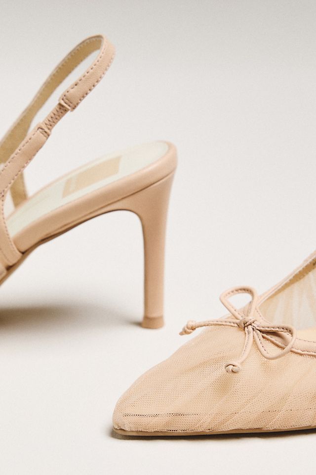 Dolce Vita Yela Mesh Slingback Heels #2