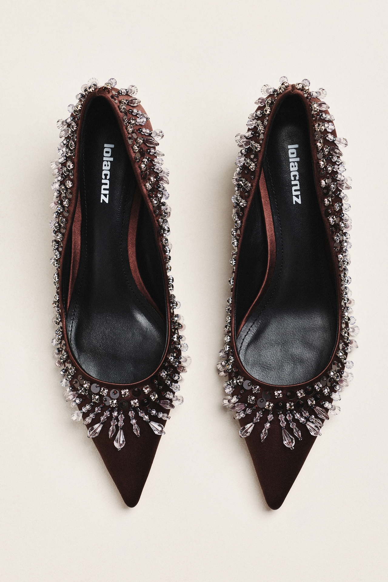 Lola Cruz Gem Heels