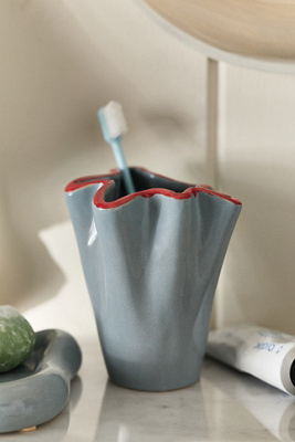 Damson Madder Bath Tumbler In Gray