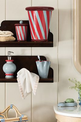 Damson Madder Ceramic Waste Basket