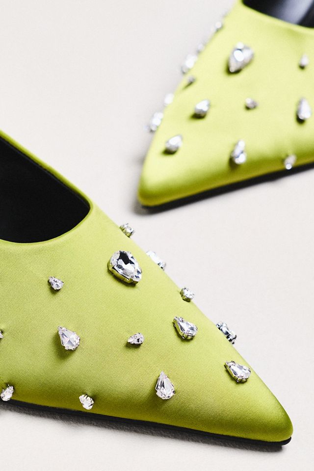 SIMONMILLER Gemstone Teardrop Mule Heels #2