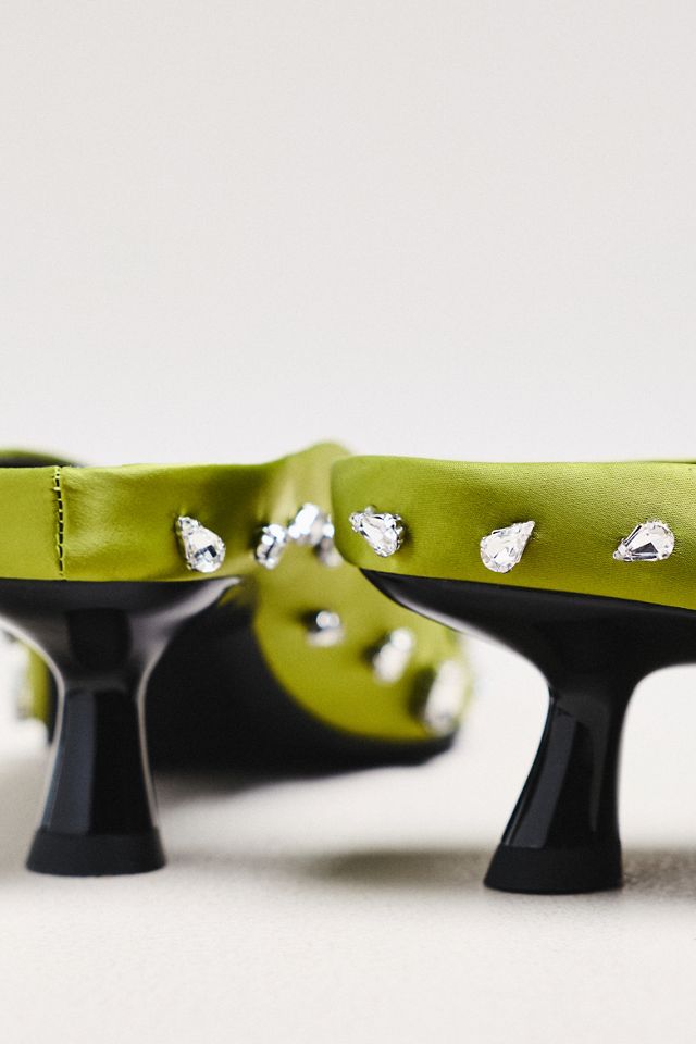 SIMONMILLER Gemstone Teardrop Mule Heels #3