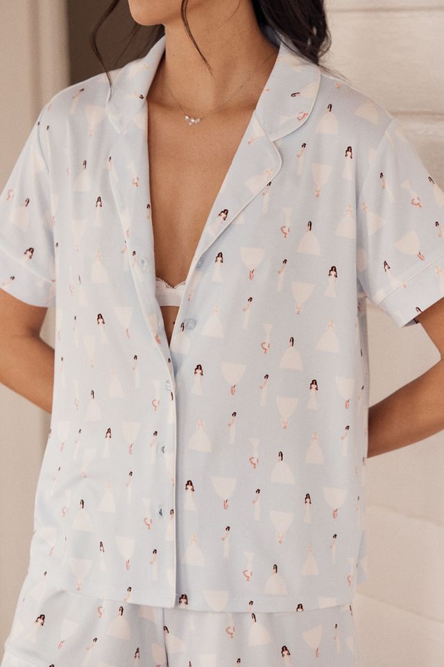 Flora Nikrooz Joy Notch Bridal 2-Piece Pajama Set #1