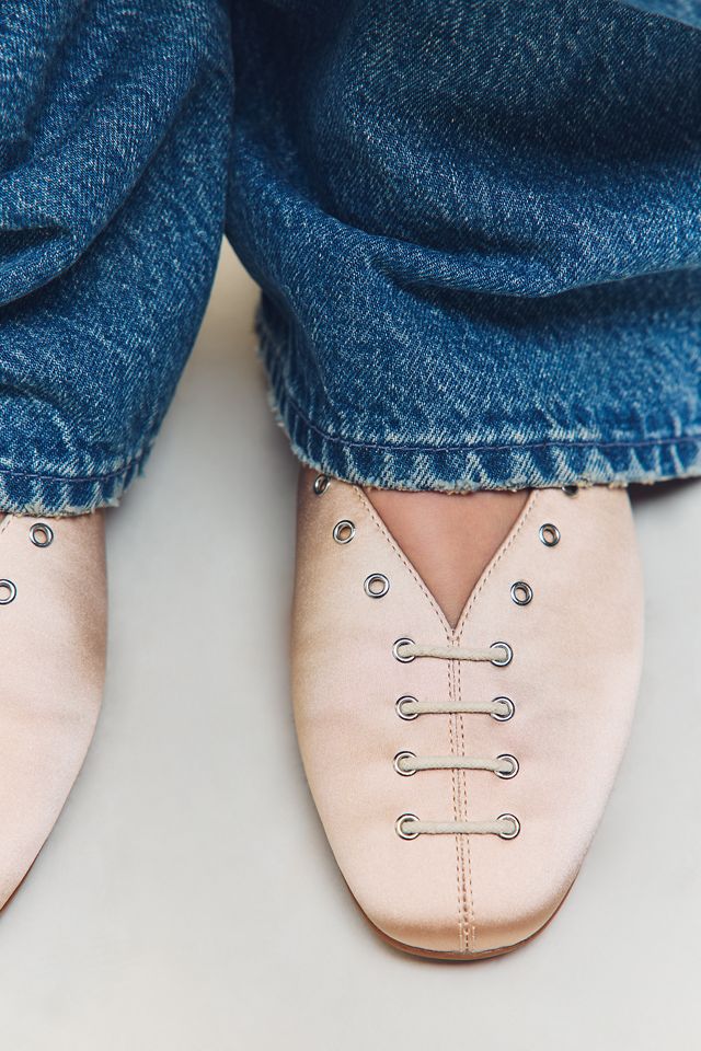 Silent D Lonny Grommet Lace-Up Flats #1