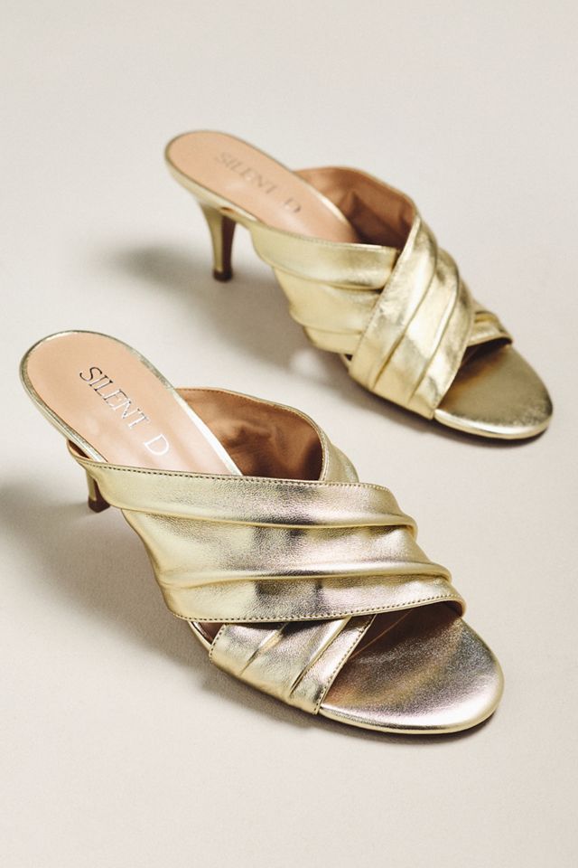 【NATURAL】<mollini>HAILIN ギャザー ミュール Casselini(キャセリーニ)ギャザーリボンミュール | CASSELINI ONLINE SHOP
