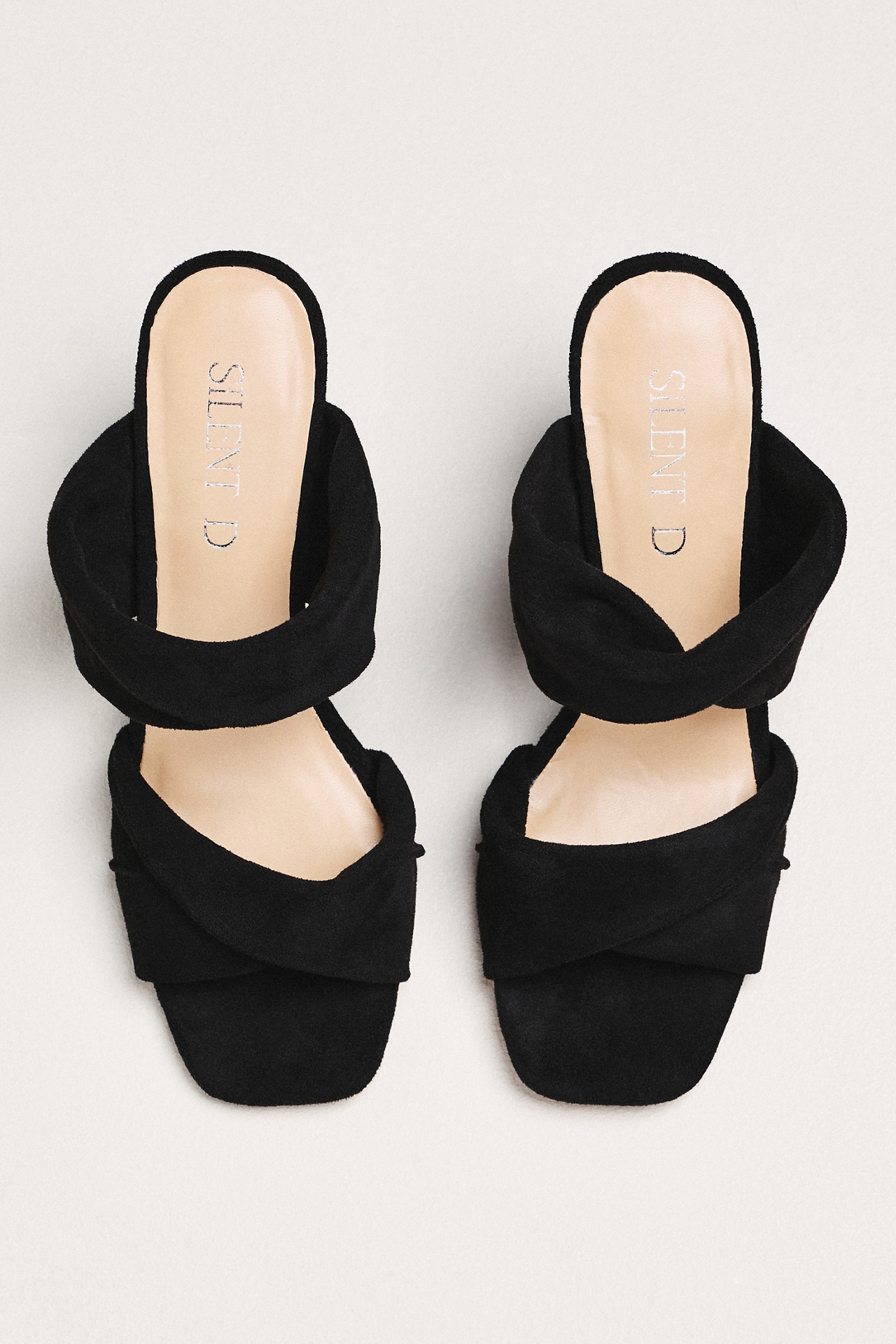 Silent D Kathy Double Strap Wedge Heels