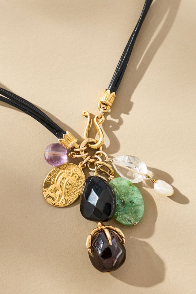 Chan Luu Narcissus Charm Necklace #1
