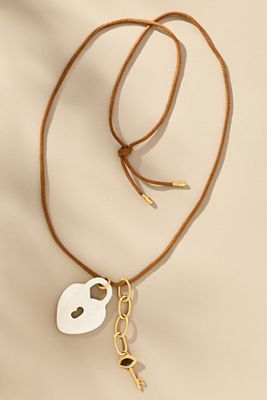 Chan Luu Padlock Charm Necklace