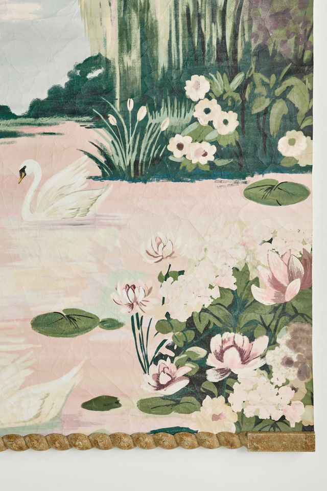 Cygne Paper Swan Wall Tapestry #1