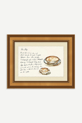 Anthropologie Bake Me Happy Wall Art In Brown