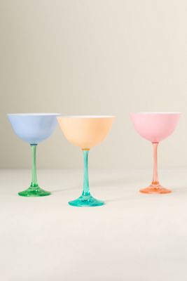 Pela Coupe Glasses, Set of 4