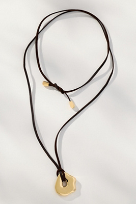 Eliou Éliou Eliza Wrap Necklace In Gold