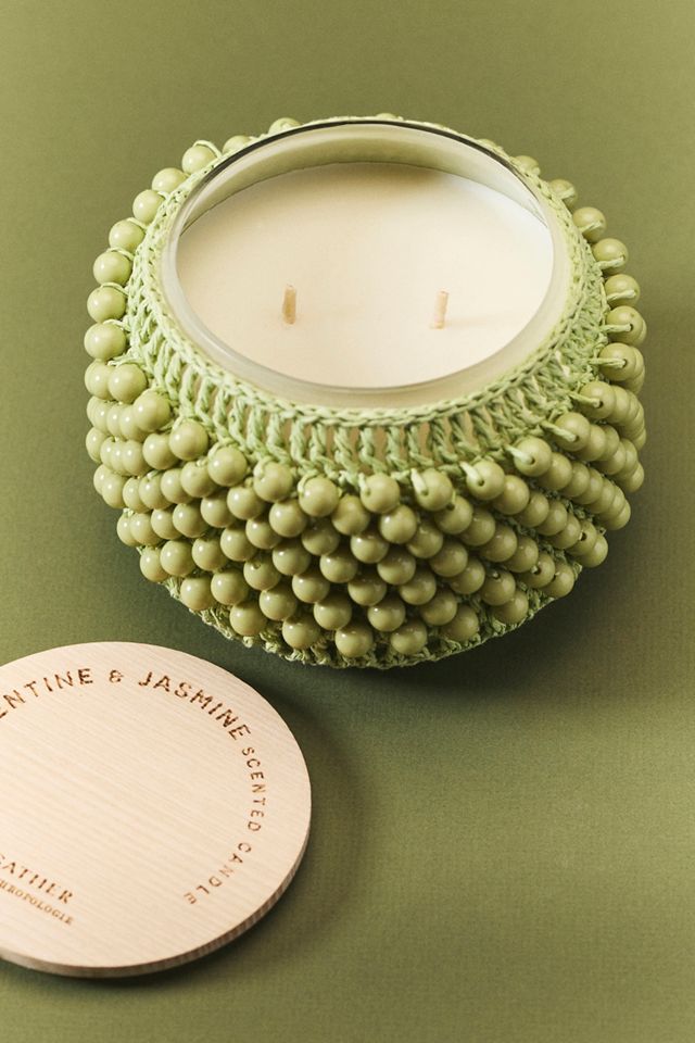 The Beaded Gather Candle by Anthropologie: Fruity Clementine
