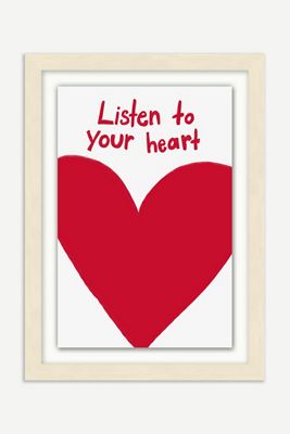 Listen to Your Heart Wall Art