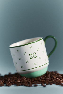 Maeve Stoneware Mug In Green