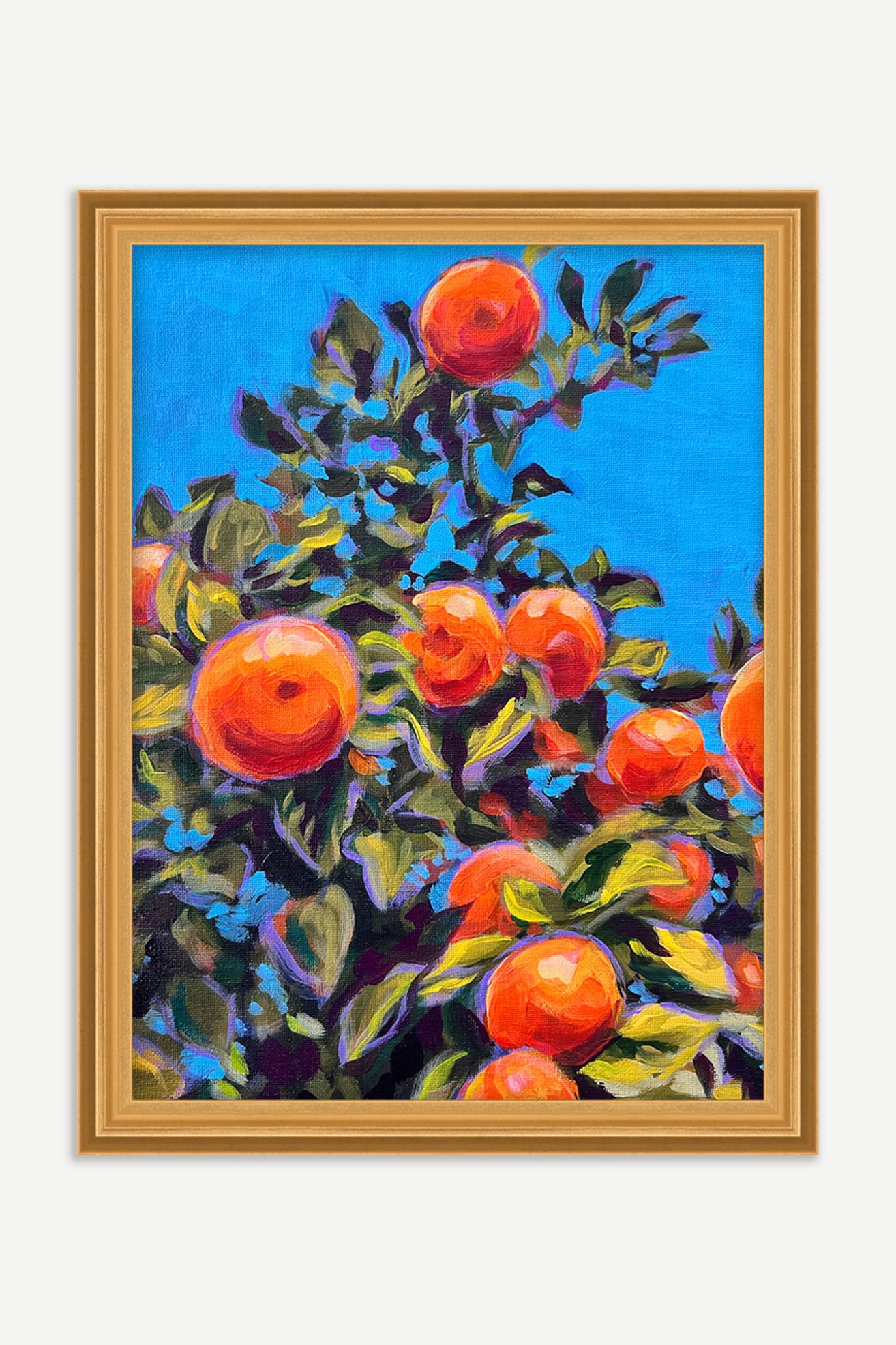 Fruitful Days Wall Art - Orange, Standard, One Size