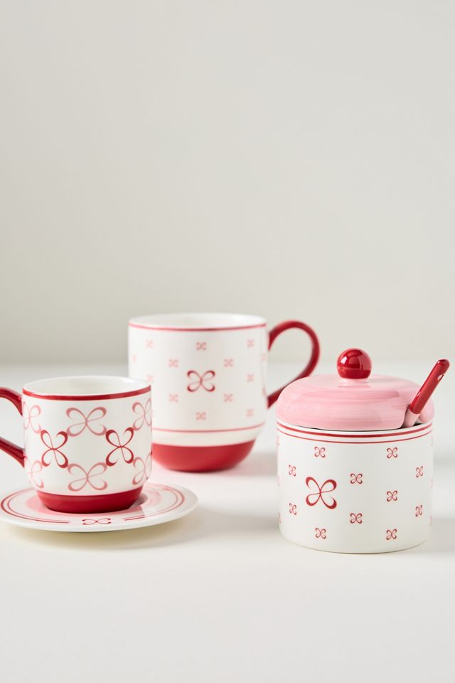 Maeve Stoneware Espresso Cup & Saucer #1