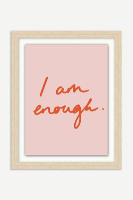I Am Enough Wall Art