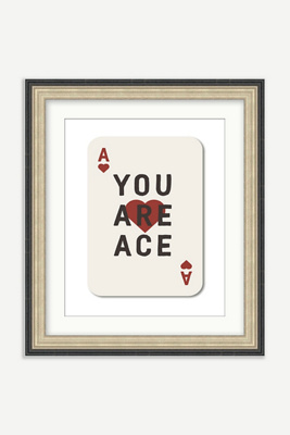 Anthropologie You Are Ace Wall Art In Multi
