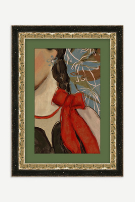 Anthropologie Tied With Cheer Wall Art In Multi