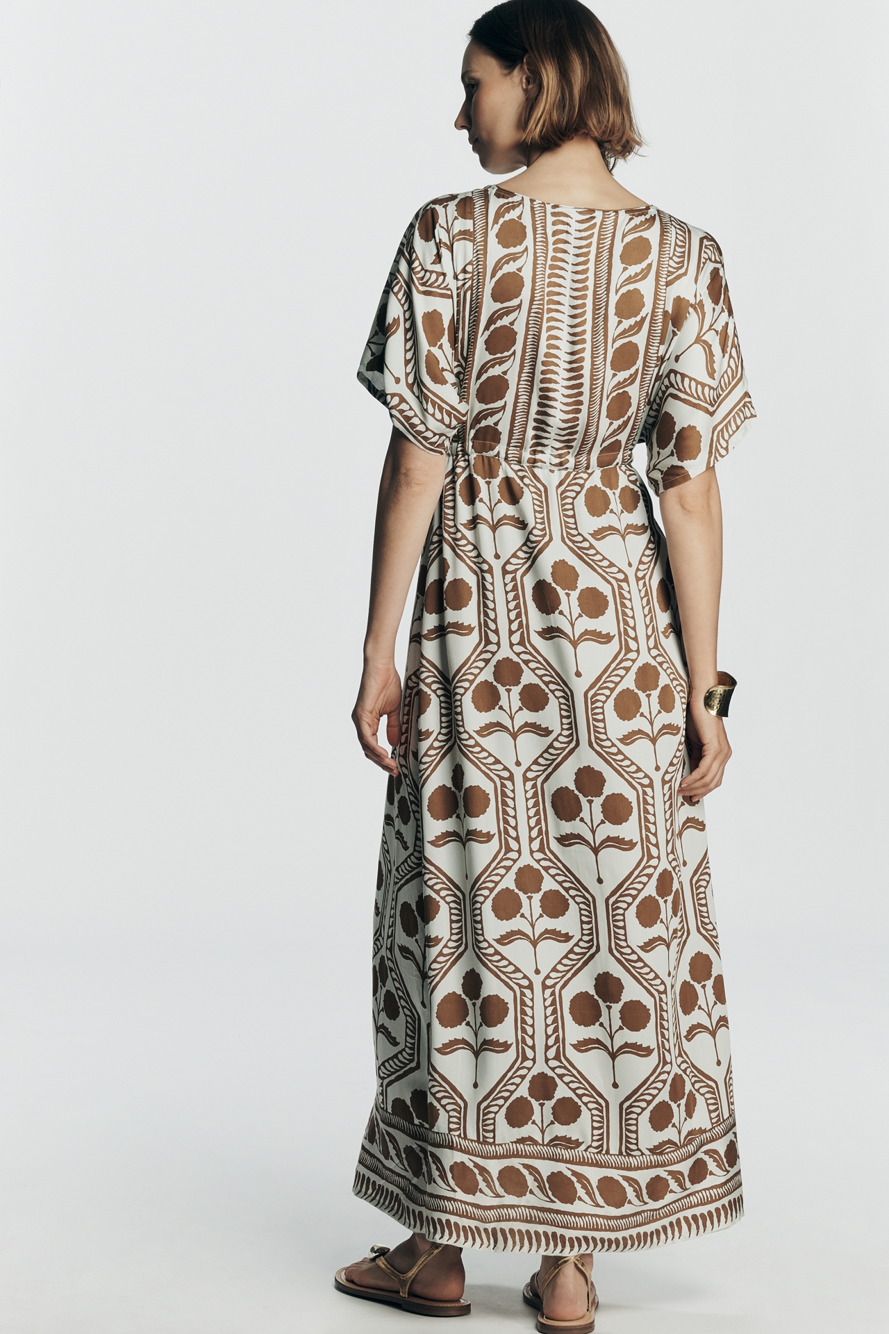 Omika Pia Printed Kaftan