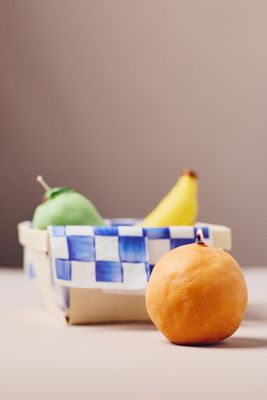 Davie Ocho Candle Co. Fruit Basket Decorative Shaped Wax Candle Set