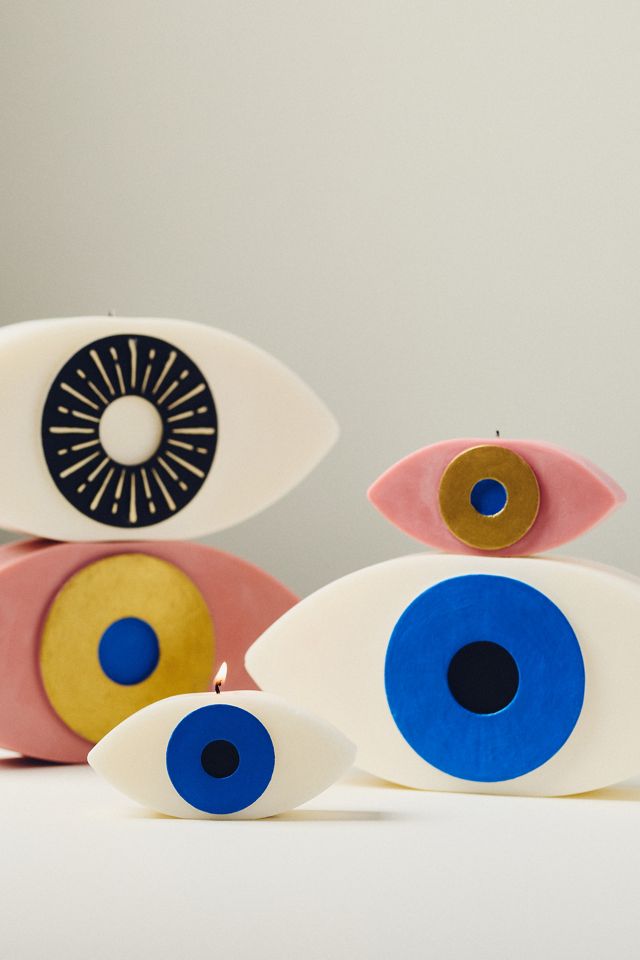 Davie Ocho Candle Co. Eye Decorative Shaped Wax Candle #1